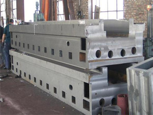 臺州龍門刨床身鑄件