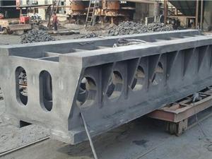 臺州龍門銑床身鑄件